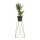 Suporte para vaso de flores TRIANGL 90x50 cm dourado