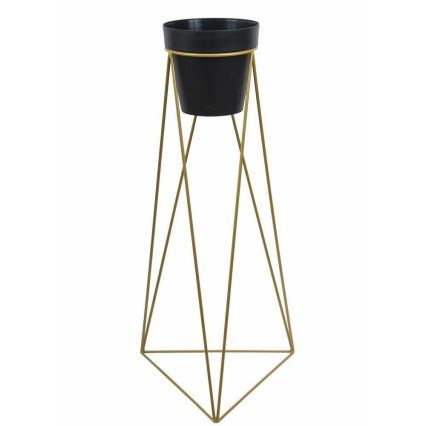 Suporte para vaso de flores TRIANGL 90x50 cm dourado