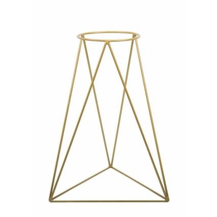 Suporte para vaso de flores TRIANGL 90x50 cm dourado