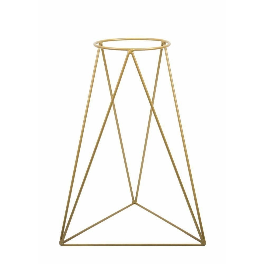 Suporte para vaso de flores TRIANGL 90x50 cm dourado