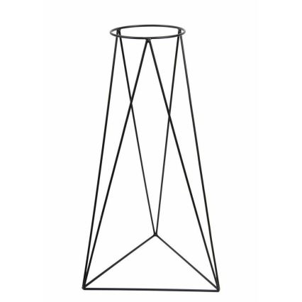 Suporte para vaso de flores TRIANGL 90x50 cm preto