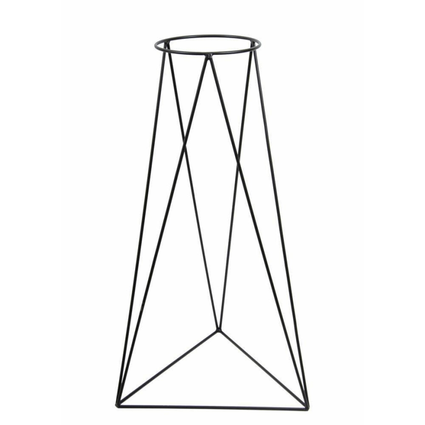 Suporte para vaso de flores TRIANGL 90x50 cm preto