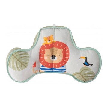 Taf Toys - Almofada para bebé de barriga para baixo TUMMY-TIME savana