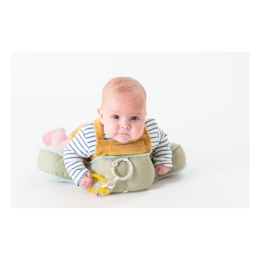Taf Toys - Almofada para bebé de barriga para baixo TUMMY-TIME savana