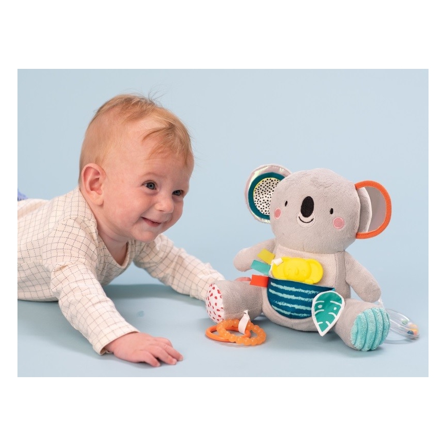 Taf Toys - Brinquedo de peluche com acessório para morder 25 cm coala