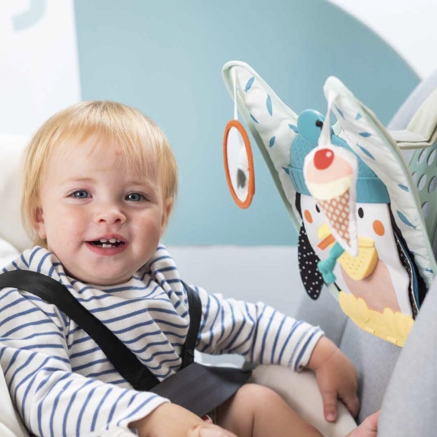 Taf Toys - Carrinho de brincar Play & Kick pinguim