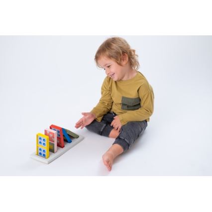 Taf Toys - Dominós para criança 4em1 animais