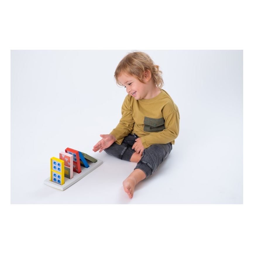 Taf Toys - Dominós para criança 4em1 animais
