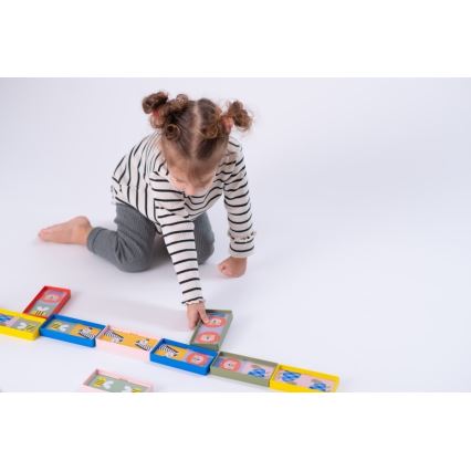 Taf Toys - Dominós para criança 4em1 animais