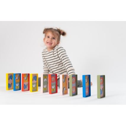 Taf Toys - Dominós para criança 4em1 animais