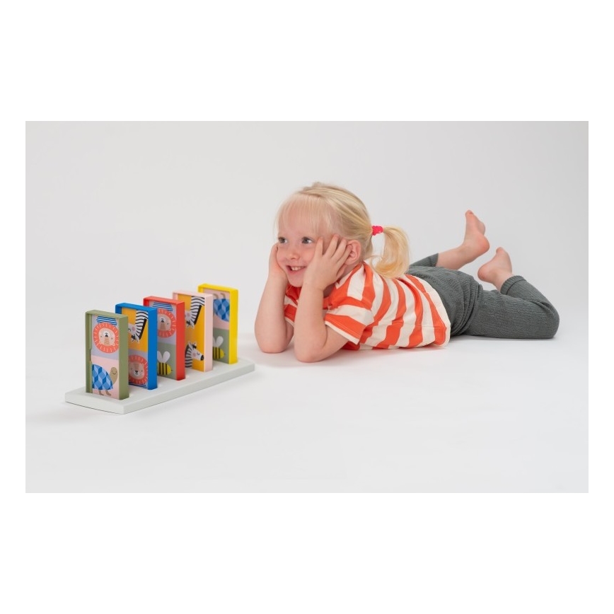 Taf Toys - Dominós para criança 4em1 animais