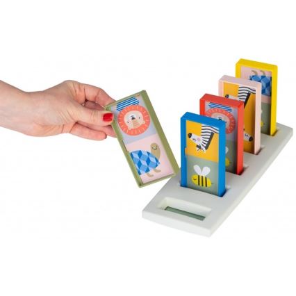 Taf Toys - Dominós para criança 4em1 animais