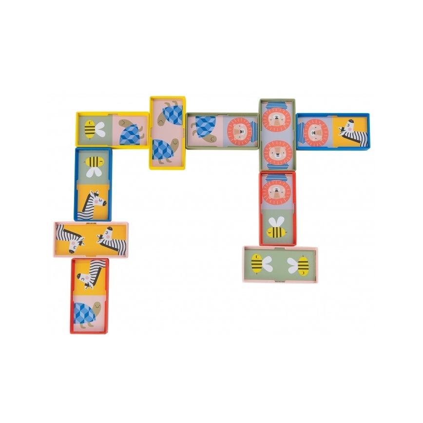 Taf Toys - Dominós para criança 4em1 animais