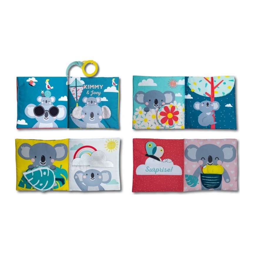 Taf Toys - Livro têxtil para crianças coala