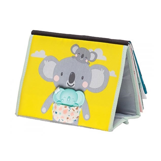 Taf Toys - Livro têxtil para crianças com espelho coala