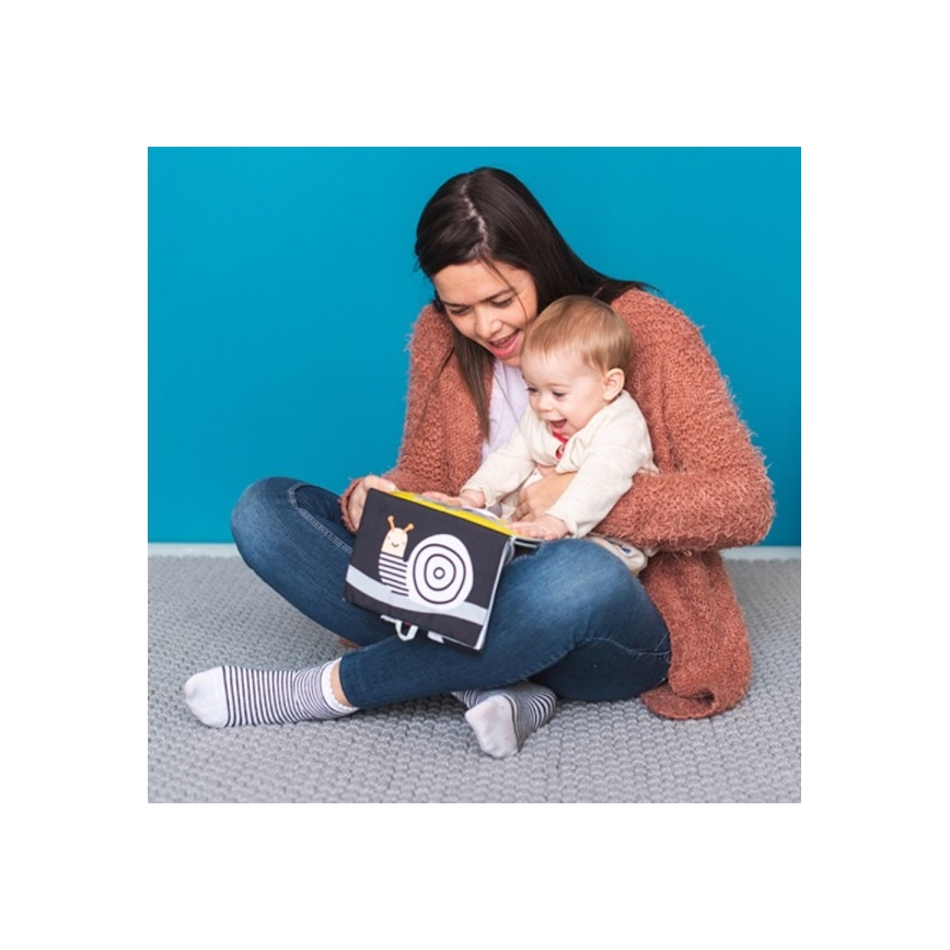 Taf Toys - Livro têxtil para crianças com espelho coala