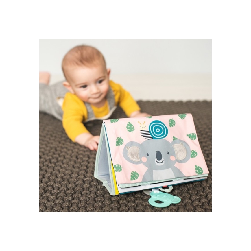 Taf Toys - Livro têxtil para crianças com espelho coala