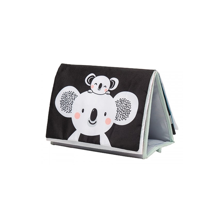 Taf Toys - Livro têxtil para crianças com espelho coala