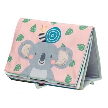 Taf Toys - Livro têxtil para crianças com espelho coala