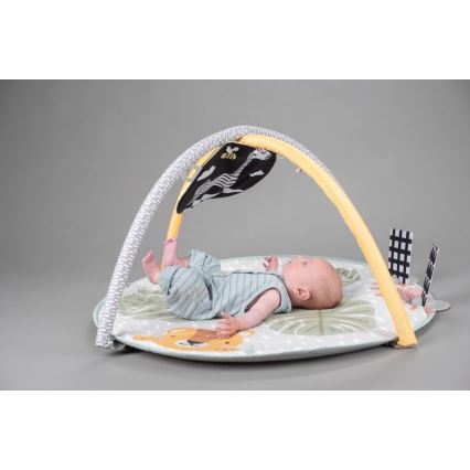Taf Toys - Tapete de brincadeira para criança com um trapézio savana 2xAAA