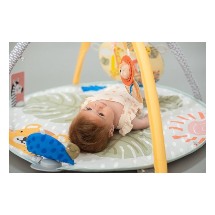 Taf Toys - Tapete de criança para brincar com uma trapeze savana