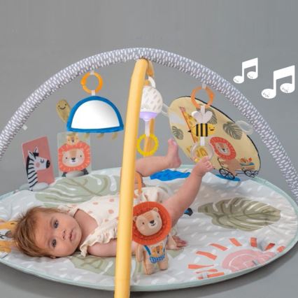 Taf Toys - Tapete de criança para brincar com uma trapeze savana