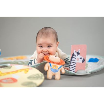 Taf Toys - Tapete de criança para brincar com uma trapeze savana