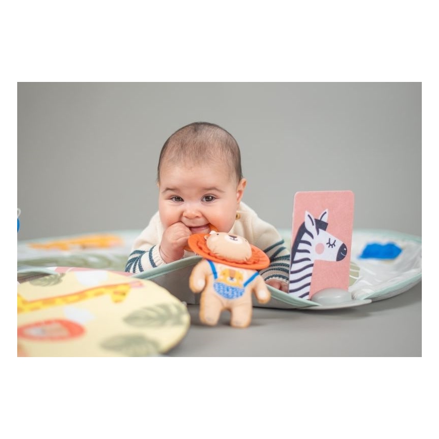 Taf Toys - Tapete de criança para brincar com uma trapeze savana