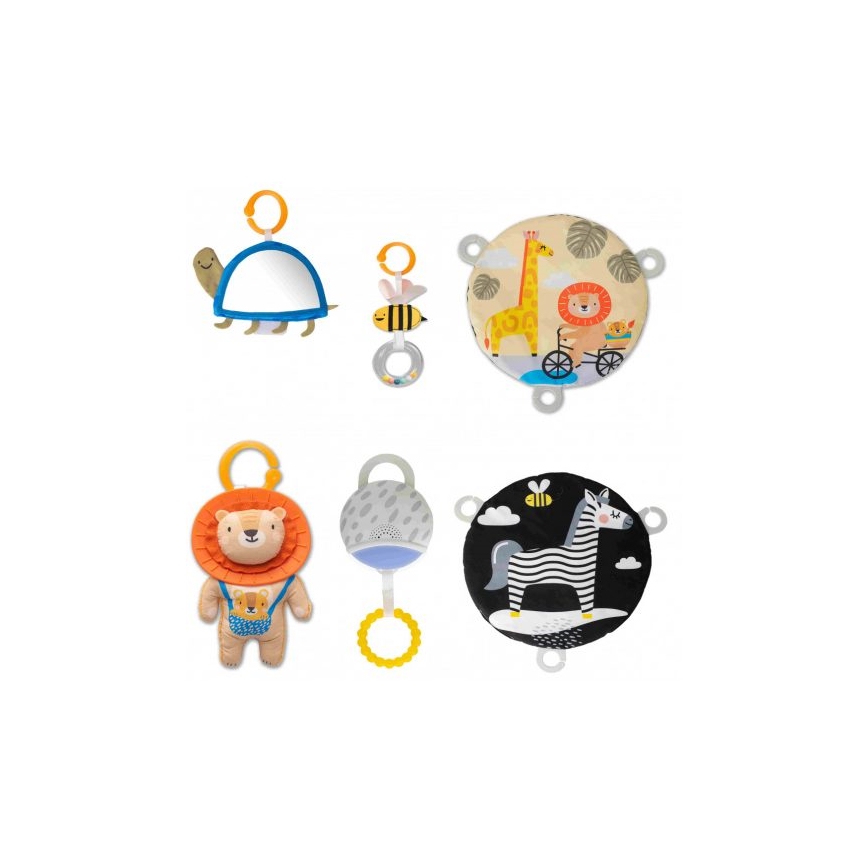 Taf Toys - Tapete de criança para brincar com uma trapeze savana