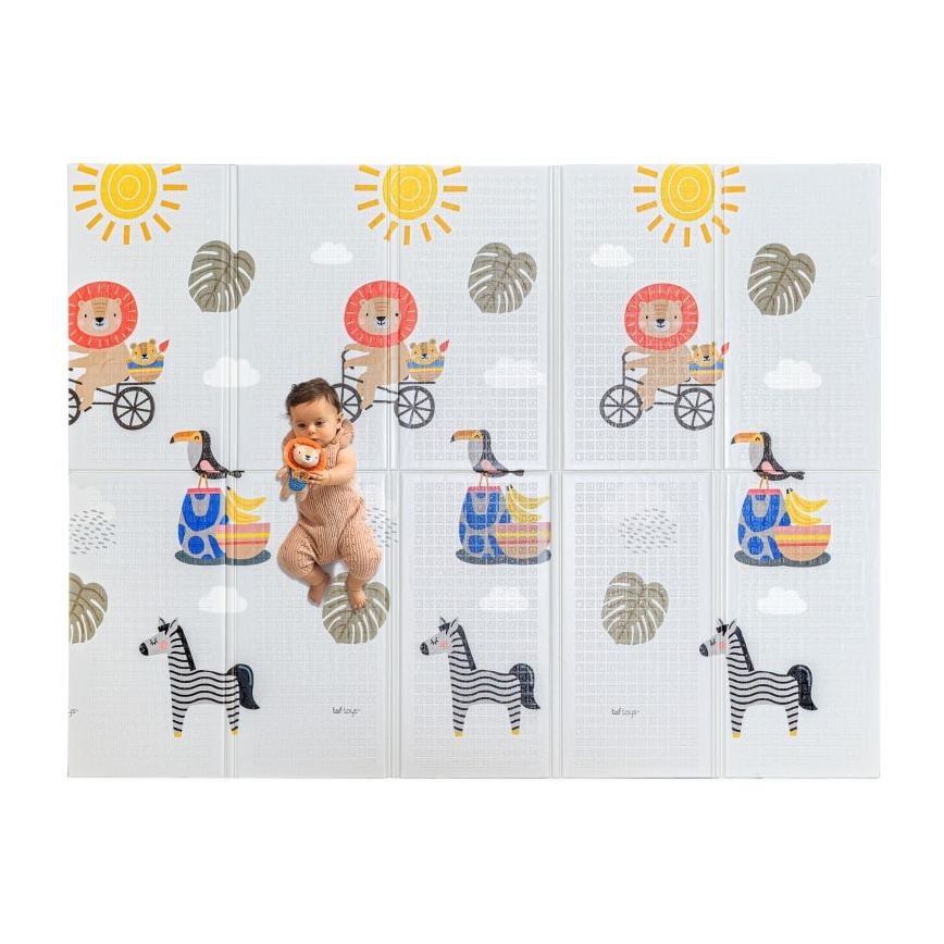 Taf Toys - Tapete de criança para brincar savana