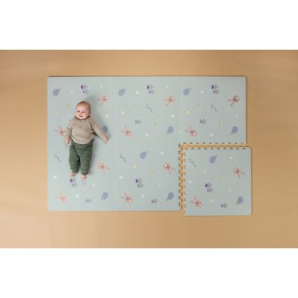 Taf Toys - Tapete de criança para brincar XL Puzzle Jardim