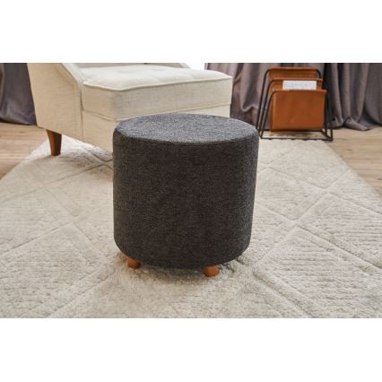 Tamborete KIMA diâmetro 40 cm antracite