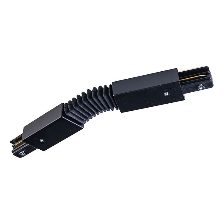 Tampa de proteção para sistema de carris monofásico TRACER flexível preto