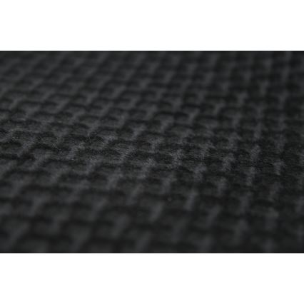 Tampa do assento aquecida com um termóstato 12V preto