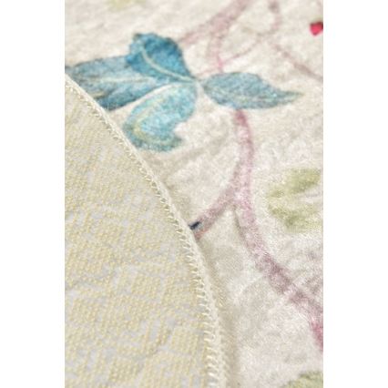 Tapete de banheiro ARYA diâmetro 100 cm multicolorido
