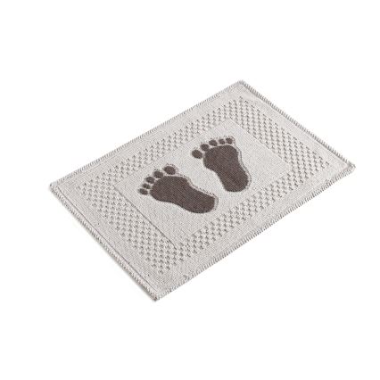 Tapete de banheiro FOET 50x70 cm branco