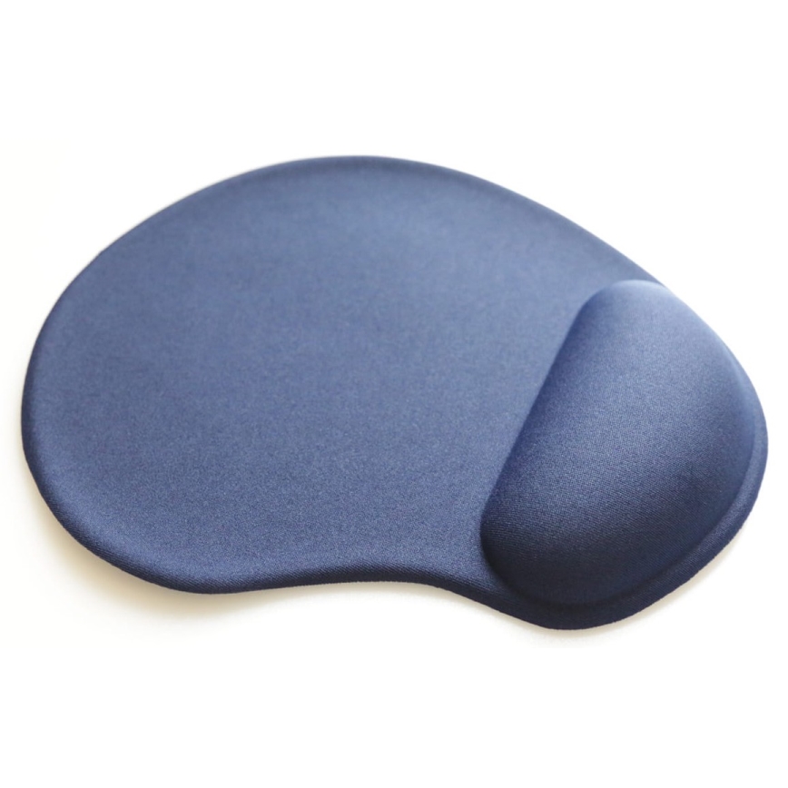 Tapete de rato em gel azul