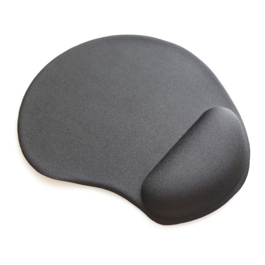 Tapete de rato em gel preto