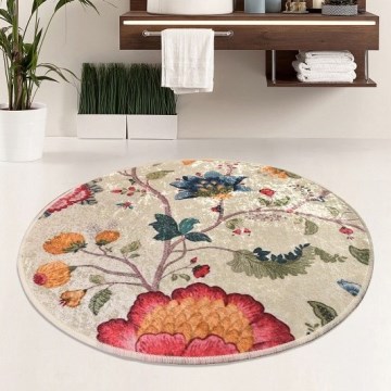 Tapete para casa de banho ARYA diâmetro 100 cm colorido