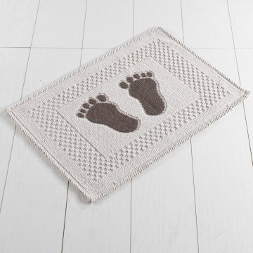 Tapete para casa de banho FOET 50x70 cm branco