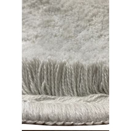 Tapete para casa de banho HAVAI 80x140 cm cinzento