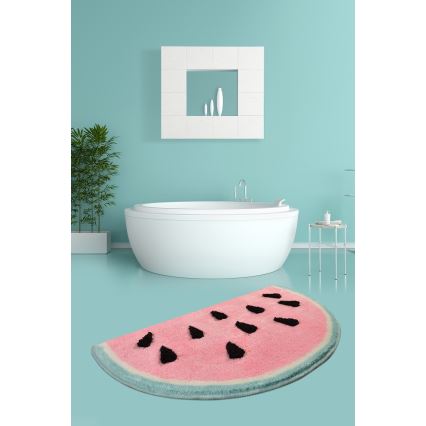 Tapete para casa de banho KARPUZ 60x100 cm melão