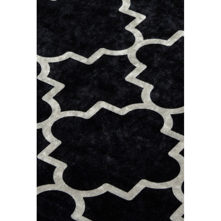 Tapete para casa de banho KUPA 40x60 cm preto