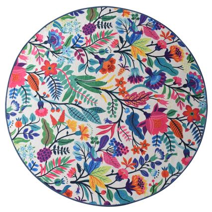 Tapete para casa de banho PICTURA diâmetro 100 cm colorido