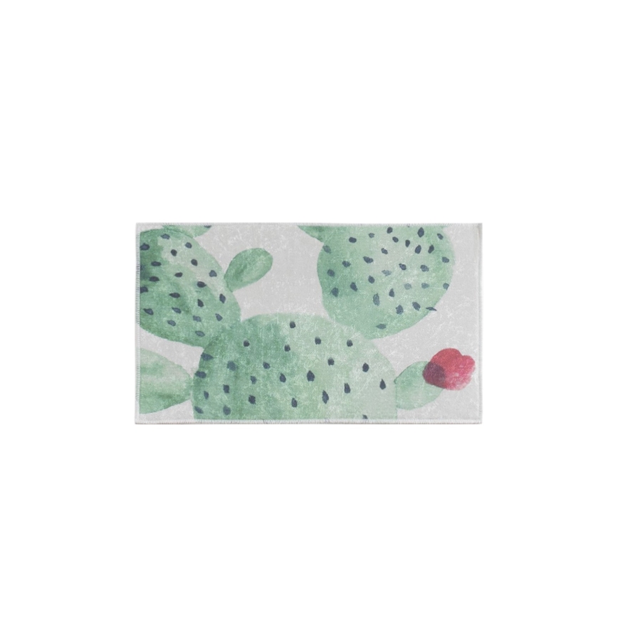 Tapete para casa de banho VERDE 40x60 cm verde