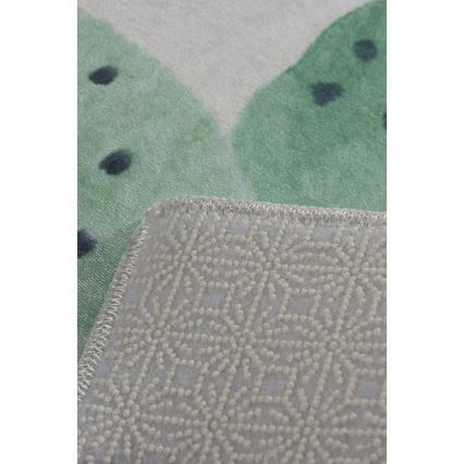 Tapete para casa de banho VERDE 40x60 cm verde