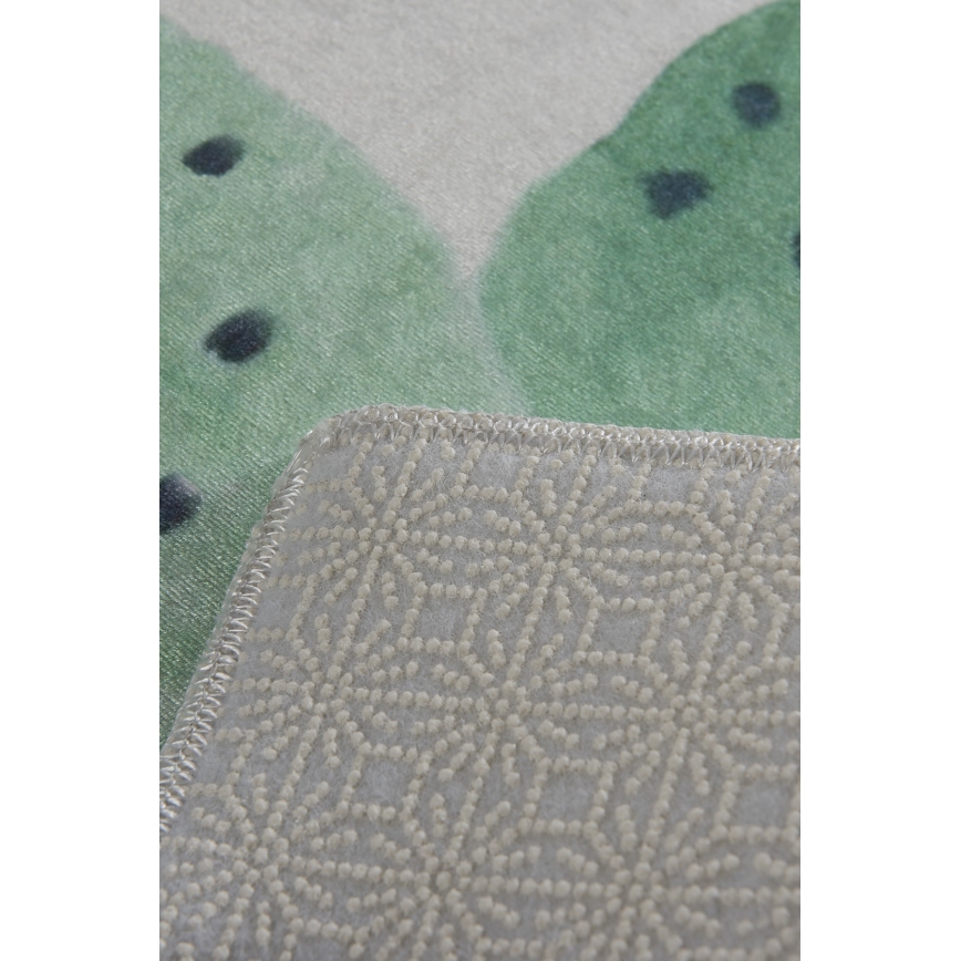 Tapete para casa de banho VERDE 40x60 cm verde