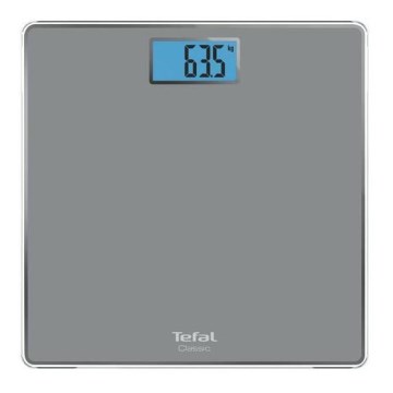 Tefal - Balança de casa de banho CLASSIC 2xAAA cinzento