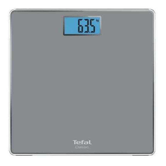 Tefal - Balança de casa de banho CLASSIC 2xAAA cinzento