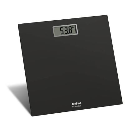 Tefal - Balança de casa de banho PREMISS 1xCR2032 preto